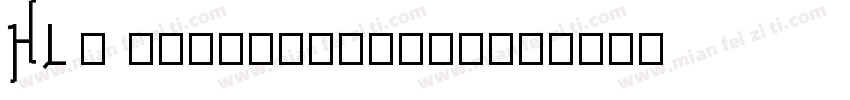 HL BebasneueUni字体转换